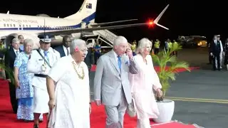 King Charles and Queen Camilla in Samoa for Commonwealth summit | AFP