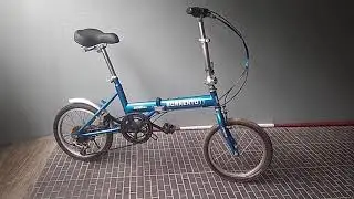Folding Bike Sepeda Lipat 16 Genio Sorrento Frame Lurus Jadul Vintage