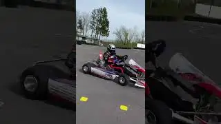 Erstes #Slalom #training diese Jahr 🤩 #kart #mach1 #sunday #pylon