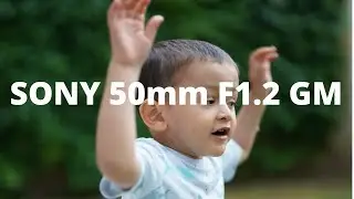 NEW Sony 50mm F/1.2 gm RAW VIDEO TEST