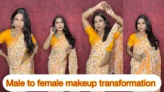 Boy Change Girl Makeup/ Boy dressed like girl / male became Female/ transformation makeup