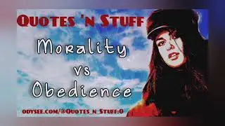 Morality vs Obedience