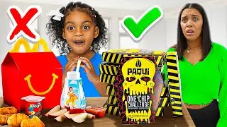 AYLA DECIDES WHAT I EAT FOR A DAY
