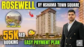 Lowest Down Payment Project In Dubai | Nshama Town Square | Affordable & Family Oriented Community
