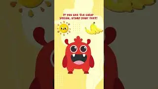Red Yellow Green Blue Song | Learn Colors with BingGo #Shorts #Kidsong #ViralVideo #binggoglobal