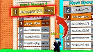 ฟามจน TOP 1 ของโลก !! 10.25 Noqg ล้านล้าน🔥 หน่วยไรเนี่ย ??  Roblox Escape Tsunami for brainrot