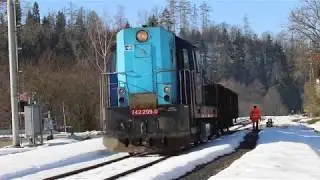 742 209 pozdrav + zaměstnanec ČD