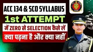 ACC 134 & SCO 59 Syllabus Full Detail | Complete  Breakdown + Preparation Strategy | Blueprint