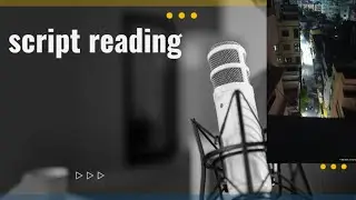 Practicing sample voiceover script for the first time #voiceover #voiceacting