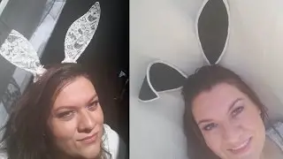 DIY Easter Bunny Lace Ears chic fashionable bunny ears