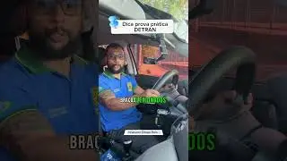 Dica prova pr&aacute;tica DETRAN com instrutor Diogo Reis 👑