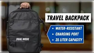 Arctic Hunter Travel Expandable Backpack