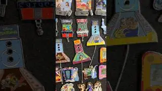 July 2025 Monthly Pin Haul #shorts #disney #disneypins #fantasypin #pinhaul #arcade #gaming