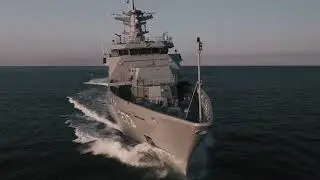RECENTLY COMMISSIONED PNS HUNAIN COMMENCES MAIDEN VOYAGE FROM ROMANIA TO PAKISTAN