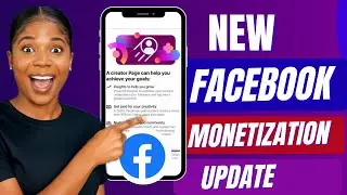 Как настроить новое обновление монетизации Facebook 2025 года на телефоне и ноутбуке
