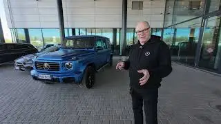 Uusi Mercedes-Benz G 580 EQ – Neljä sähkömoottoria ja täysi maastokyky