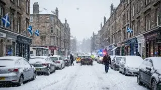 Scotland Snowstorm: 8 Inches Expected + Travel Chaos | Northern England Weather Emergency