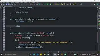 Reverse a number in Java using recursion