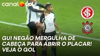 CORINTHIANS FAZ O PRIMEIRO GOL COM GUI NEG&Atilde;O, AP&Oacute;S CRUZAMENTO NA MEDIDA DE MATHEUZINHO! VEJA O GOL