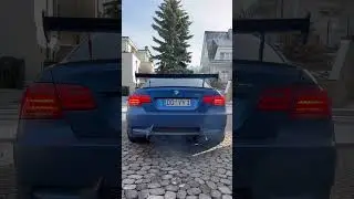 -5&deg; cold start 🥶 E92 M3 Gpower #bmw #automobile #m3 #coldstart #v8 #e92