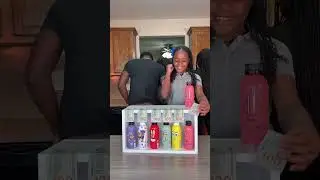 Matching Bottle Challenge #challenge #competition #family #game
