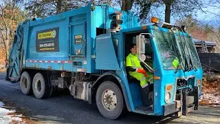Mr. Trashman Mack LEU Heil Split Rearloader
