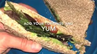 3 Ingredient healthy RAW Sprouted Bread!