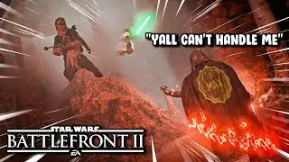 TOXIC Squad Couldn't Handle A MAX Vader (Battlefront 2)