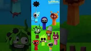 Pop Incredibox Sprunki Horror Minecraft 3D Version #shorts