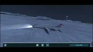 Flight W&O Wright Wings EMBRAER 140    FULL LANDING  Huntsville   🛬   Denver 