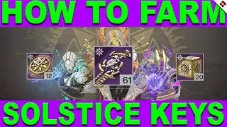 Destiny 2 Solstice Key Fragment Farm Without Even Playing the Game, Unlimited Solstice Keys
