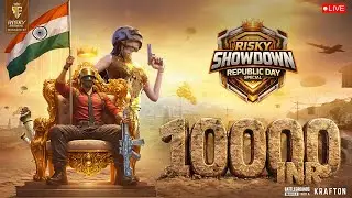REPUBLIC DAY SPECIAL 🇮🇳 TOURNAMENT WITH  @DIENOop   | #bgmilive  | 10,000 PRIZE POOL | 10K FINALS |