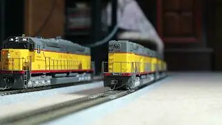 ALCO/KMT UP DD35A/B/B 15,000HP WITH BOTH DCC QSI SOUND