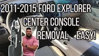 2012 Ford Explorer Center Console Removal