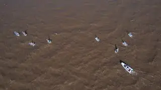 OPTIMIST X EQUIPOS CON DRONE CAMBIO DE MARCAS - JUAN SANCHEZ COACH ARG #coach #sailing #optimist