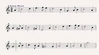 Greensleeves - Easy Saxophone Sheet Music