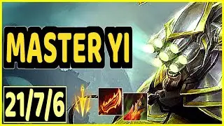League of Legends S16- MASTER YI is the REAL CARRY 1 vs 9!
