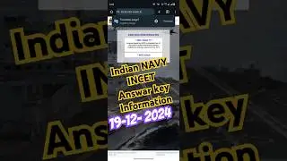 Indian Navy INCET 2023-24 Result |  INDIAN Navy INCET Answer key | andman Shortlist Massage kab