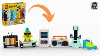 6 NEW SUB SETS Lego classic 11043 ideas How to build