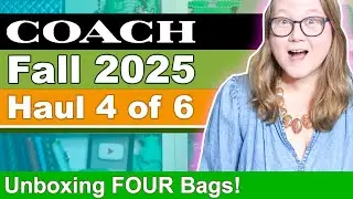 Coach Haul 4 from Fall 2025 || Haul 4 of 6 || Autumn Beckman