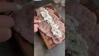 Вкусные рулетики с куриного филе в беконе, готовятся 25  минут