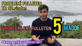 5 MADDEDE TYT PROBLEMLER NETLERİNİ UÇUR!