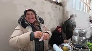 Холодная и дождливая пятница в Эрфелеке.