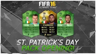 FIFA 16 - St. Patrick's Day Pack Opening w Green Cards! (ft. Ryan Taylor & Aakash Khatri)