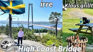 #207 beeindruckende Brücken, traumhafte Stellplätze, Klaus grillt, Skandinavien 2024 Langfahrt
