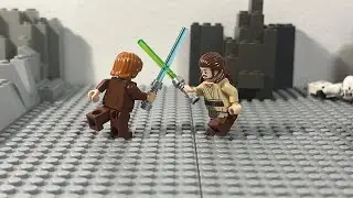 Lego Star Wars Stop Motion: Lightsaber Fight Test