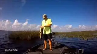 Lake Monroe, Fl. Bass Fishing. (Monroe Bigs)