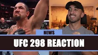 Robert Whittaker BEATS Paulo Costa & Ilia Topuria KNOCKS OUT Volk! UFC 298 Reaction | MMArcade News