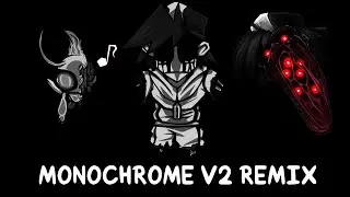 Monochrome v2 Remix (PLAYABLE) || FNF Hypno's Lullaby v2 Psych Modchart
