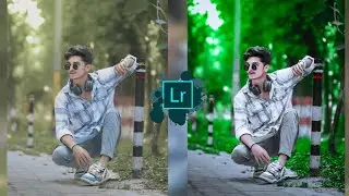 Green and Grey tone Lightroom photo editing mobile//Lightroom preset download free//